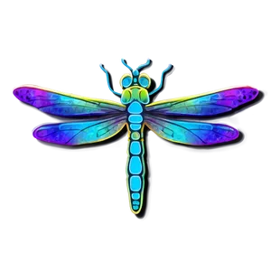 Neon Dragonfly PNG Jqs89 PNG