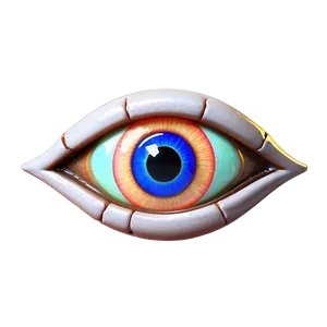 Neon Evil Eye PNG 05232024