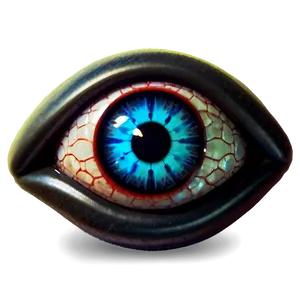 Neon Evil Eye PNG Pik