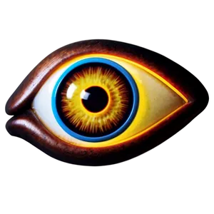 Neon Eye Sign PNG Ruy82