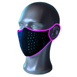 Neon Facemask PNG 57