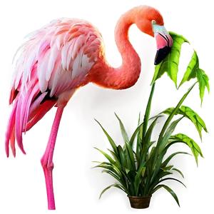 Neon Flamingo Light Png 85 PNG image