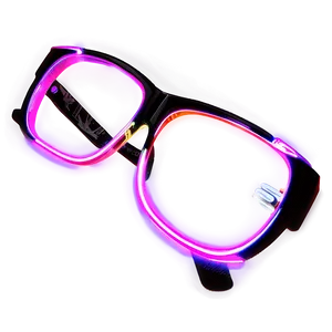 Neon Glasses Png Fic PNG image