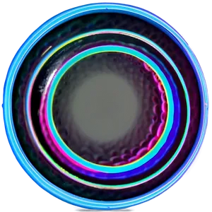 Neon Glow Circle PNG 80