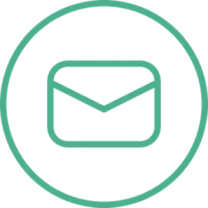 Neon Glow Email Icon
