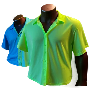 Neon Green Blank Shirt PNG Oyj