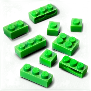 Neon Green Lego Brick Png 8 PNG image