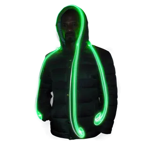 Neon Green Light Effect Png Emu PNG image