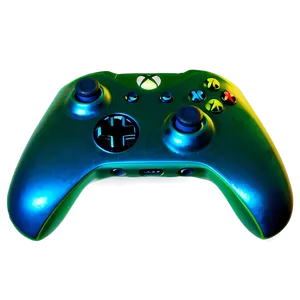 Neon Green Xbox Controller Png 05252024 PNG image