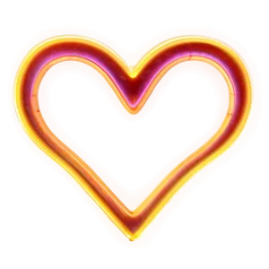 Neon Heart Art PNG Ohl50 PNG
