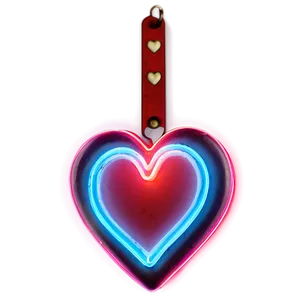 Neon Heart Decoration Png 84 PNG image