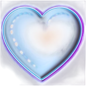 Neon Heart Emoji Png Ljg85 PNG image