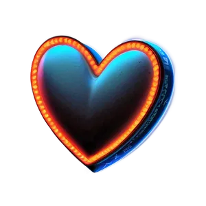 Neon Heart Light Png 59 PNG image