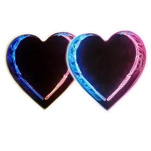 Neon Heart Silhouette Png Vku83 PNG image