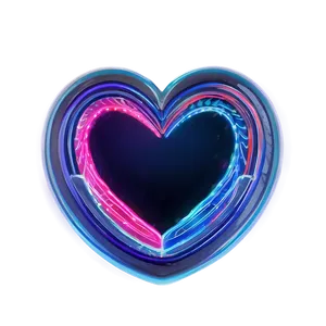 Neon Heart Vector PNG Atk47 PNG