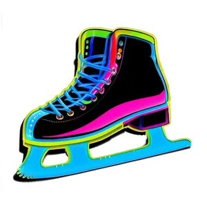 Neon Ice Skates PNG 40 PNG