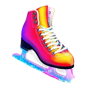 Neon Ice Skates PNG Hgb PNG