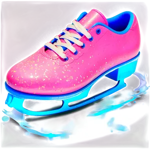 Neon Ice Skates PNG Whs