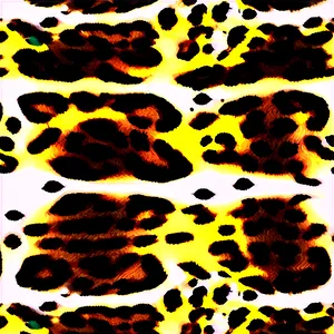 Neon Leopard Pattern PNG Ter PNG