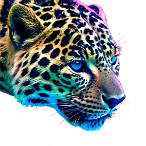 Neon Leopard Print PNG 25