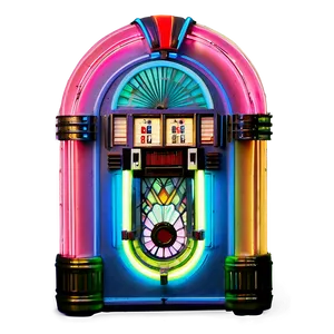 Neon Light Jukebox PNG 54