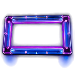 Neon Light Photo Border PNG Koh20 PNG