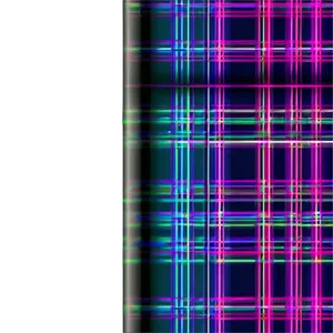 Neon Light Plaid Png Wdj34 PNG image