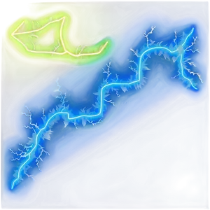 Neon Lightning Bolt PNG 19