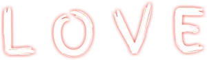 Neon Love Sign PNG image