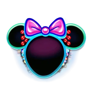 Neon Minnie Mouse Ears PNG 97 PNG