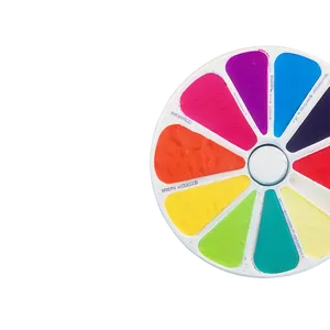 Neon Paint Palette PNG Neb PNG