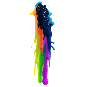 Neon Paint Splash PNG 05242024
