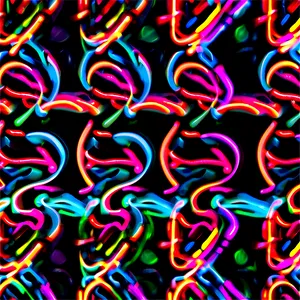 Neon Pattern Design PNG 30 PNG