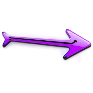 Neon Purple Arrow Design Png Ppa76 PNG image