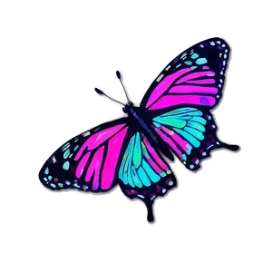 Neon Purple Butterfly Png 54 PNG image