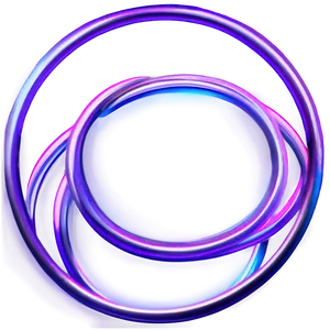 Neon Purple Circle Outline PNG 10 PNG