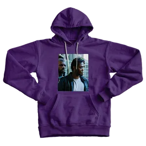 Neon Purple Hoodie Artwork PNG 06292024