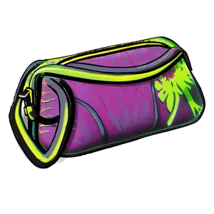 Neon Purse Png Fdn PNG image