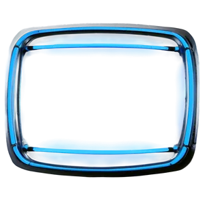 Neon Rectangle Accent PNG Ldq47 PNG