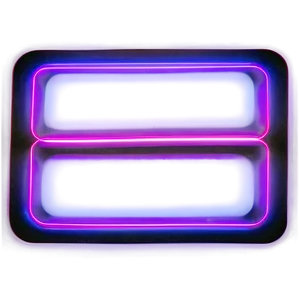 Neon Rectangle Effect PNG Iwr57 PNG