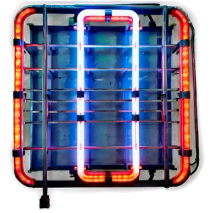 Neon Rectangle Energy PNG 06272024