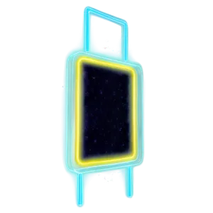 Neon Rectangle Energy PNG Nug
