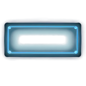 Neon Rectangle Highlight PNG 06272024