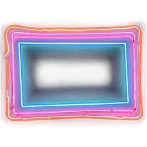 Neon Rectangle Illustration PNG 57