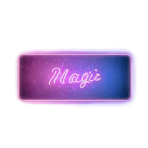 Neon Rectangle Magic PNG 06272024