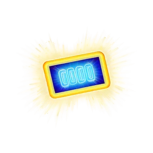 Neon Rectangle Magic PNG 29