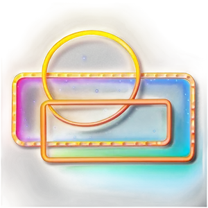 Neon Rectangle Magic PNG 61