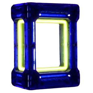 Neon Rectangle Shape Png Eau10 PNG image