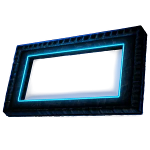 Neon Rectangle Style PNG 06272024