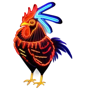 Neon Rooster Sign PNG 62 PNG